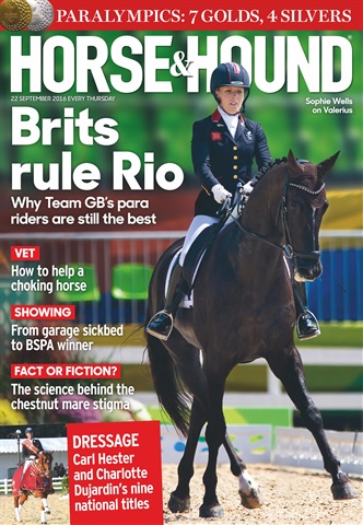Horse & Hound issue 22nd September 2016