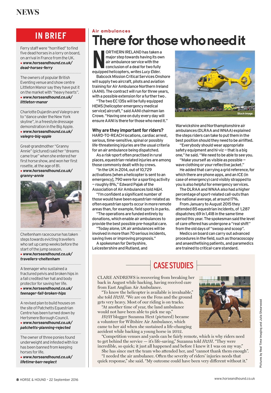 Horse & Hound Preview Pages