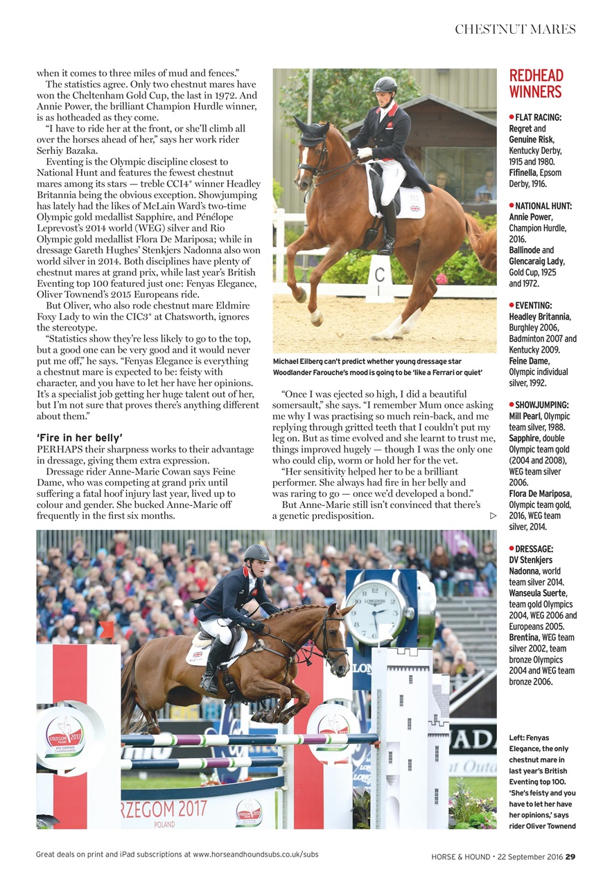 Horse & Hound Preview Pages