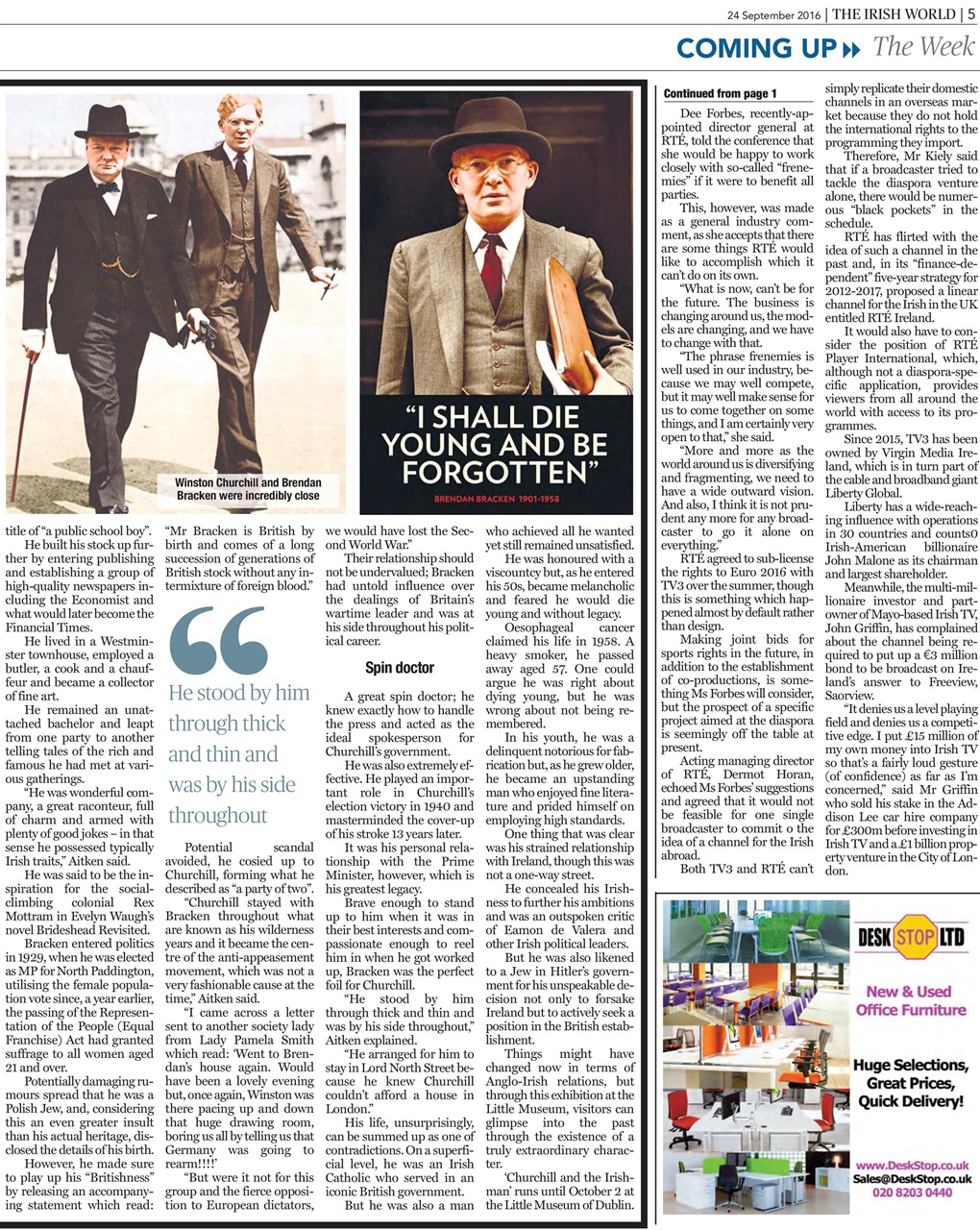 Irish World Preview Pages