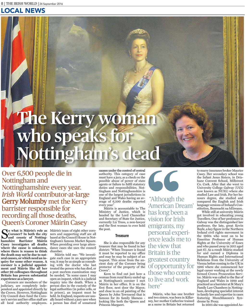 Irish World Preview Pages