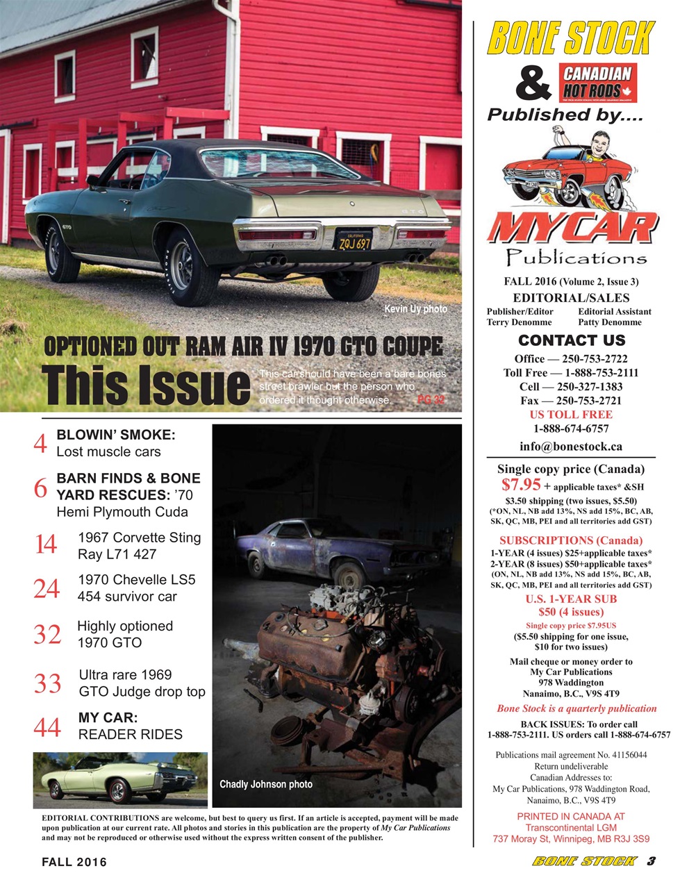 Muscle Cars Preview Pages