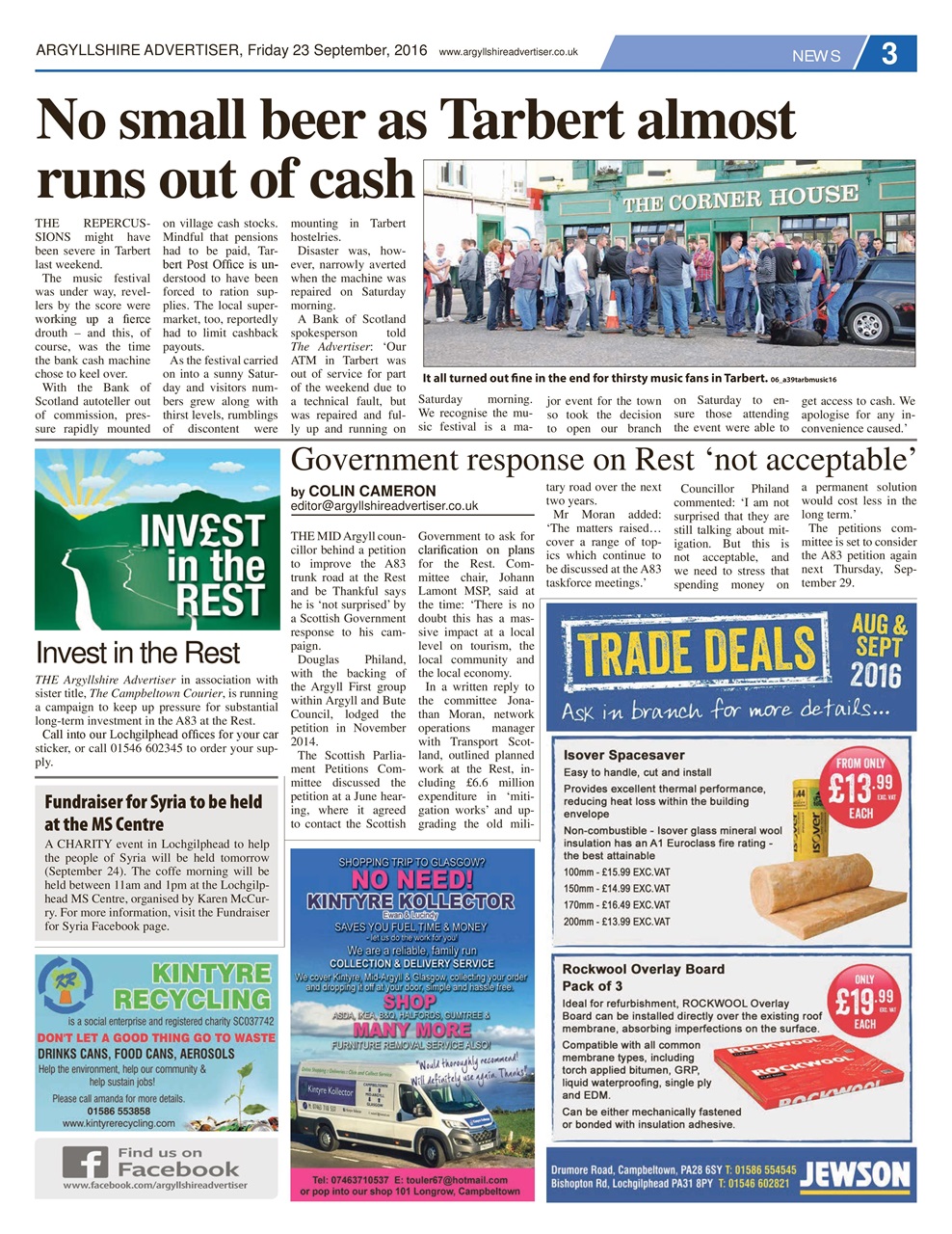 Argyllshire Advertiser Preview Pages