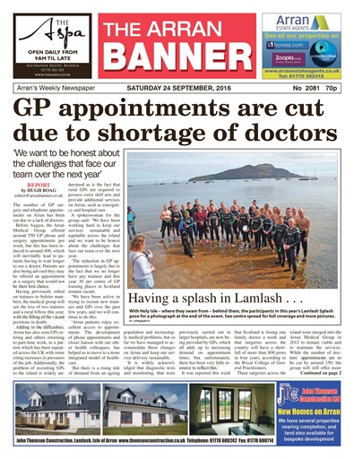 Arran Banner issue 