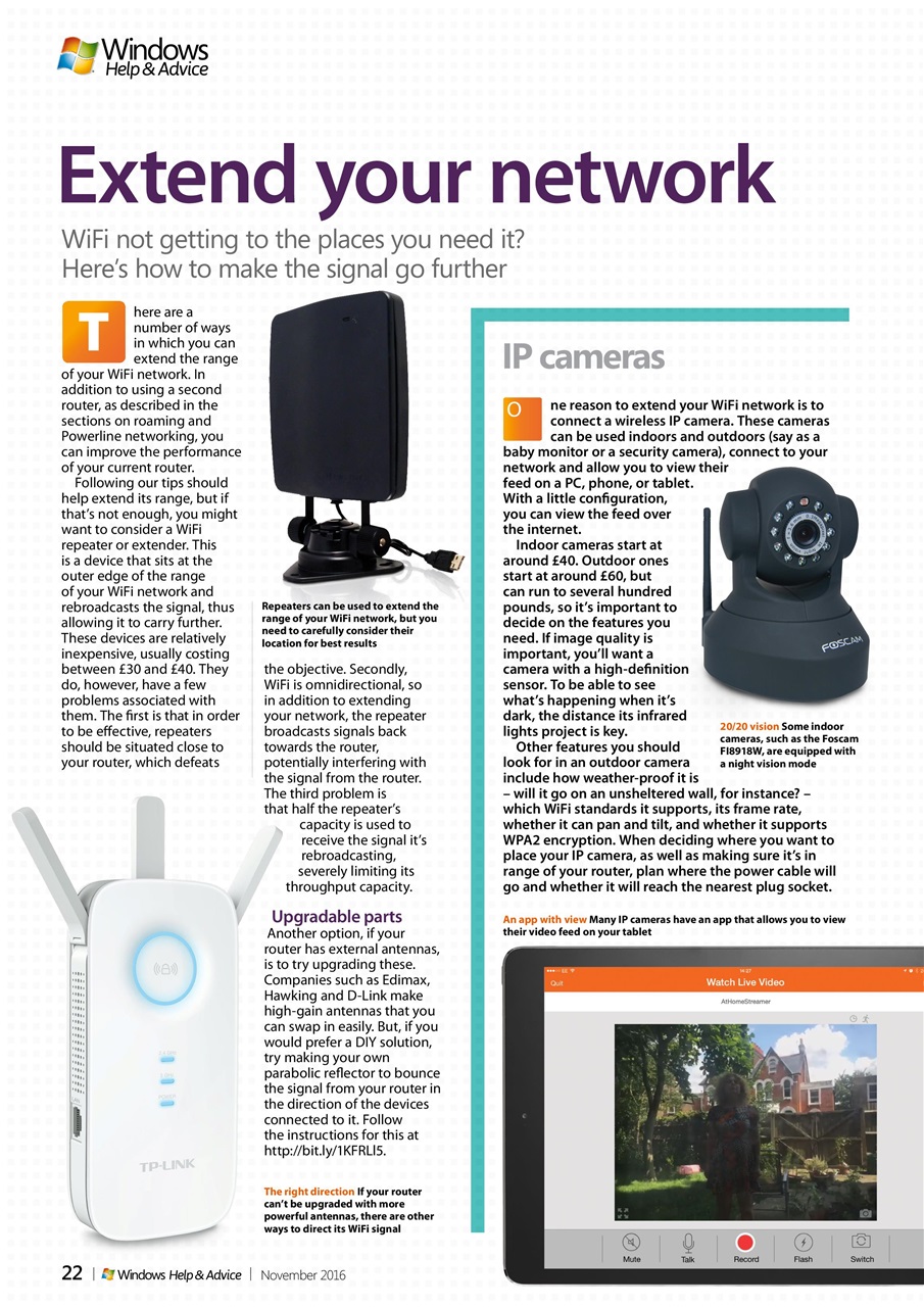 Windows Help & Advice Preview Pages