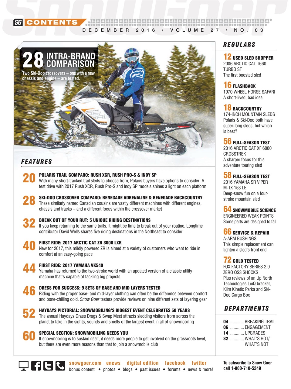 SnowGoer Preview Pages