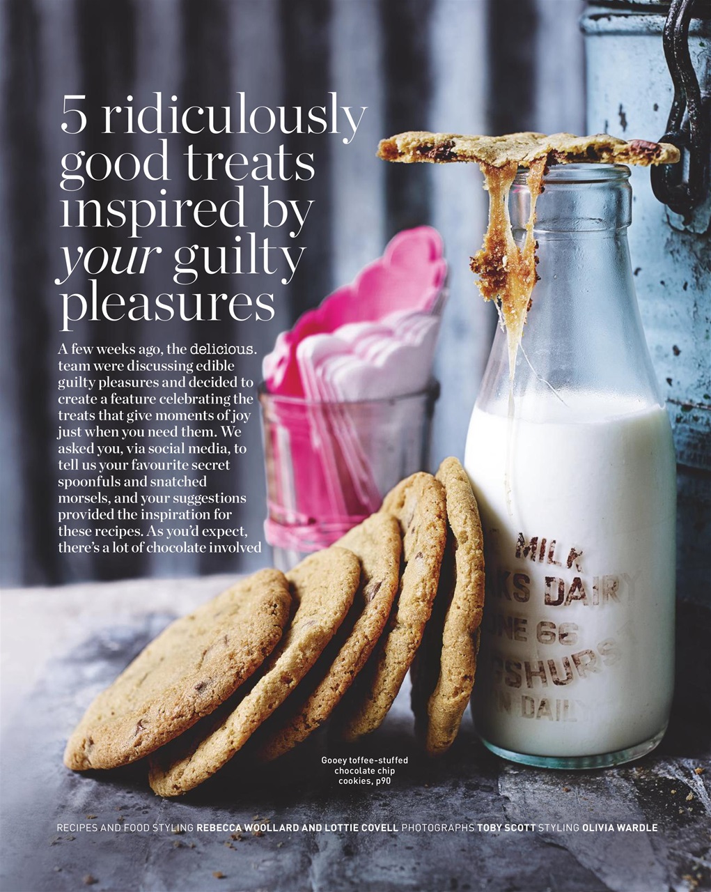 delicious. Magazine Preview Pages