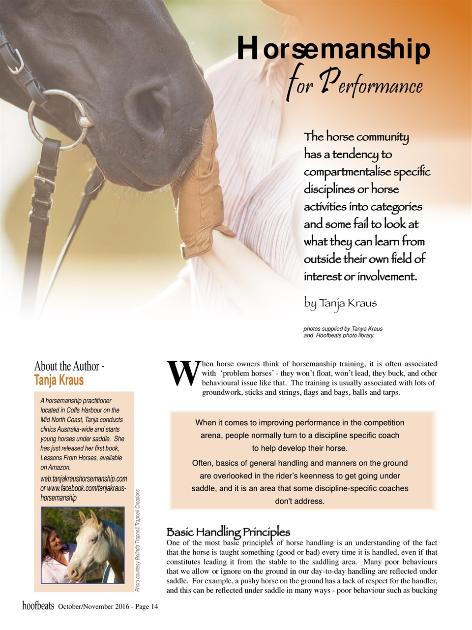 Hoofbeats Preview Pages