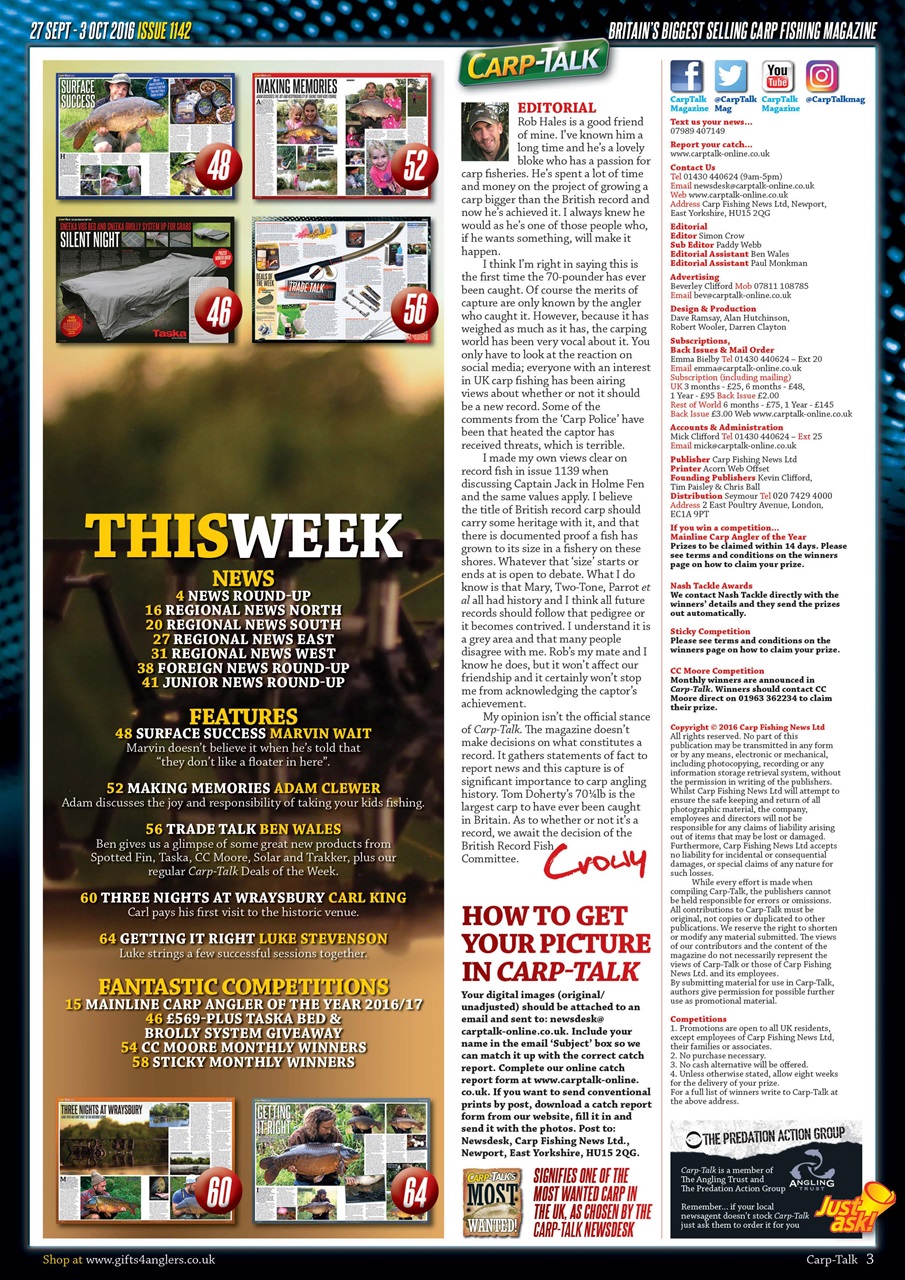 Carp-Talk Preview Pages