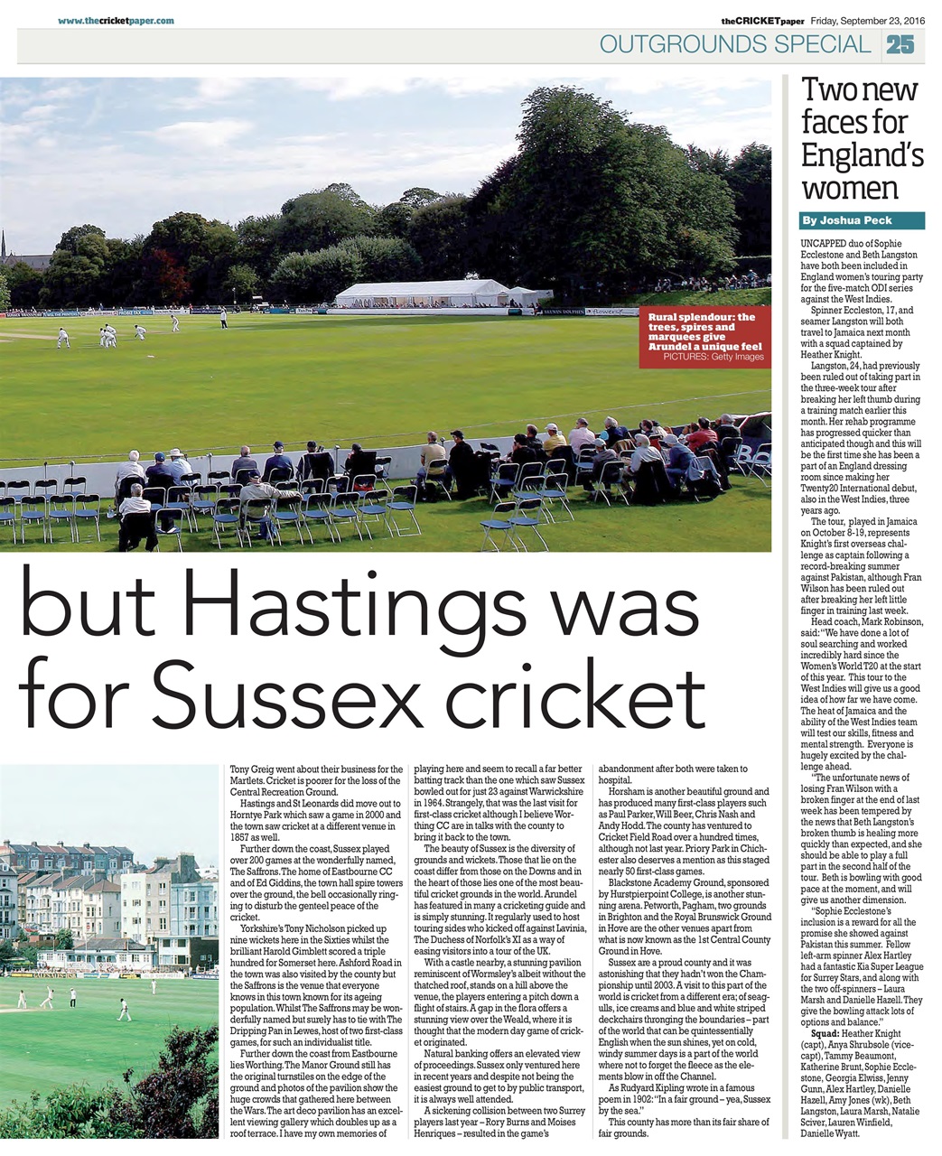 The Cricket Paper Preview Pages