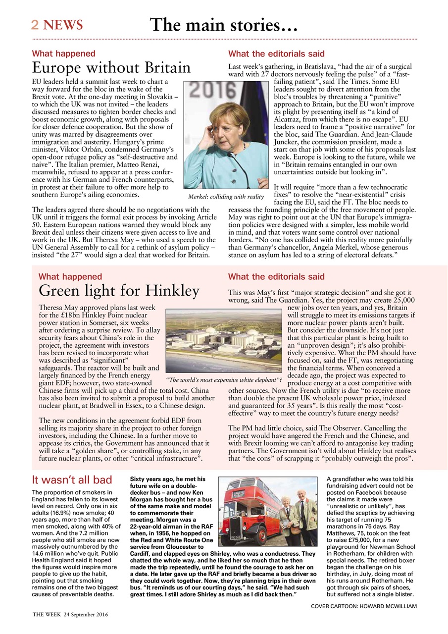 The Week Preview Pages