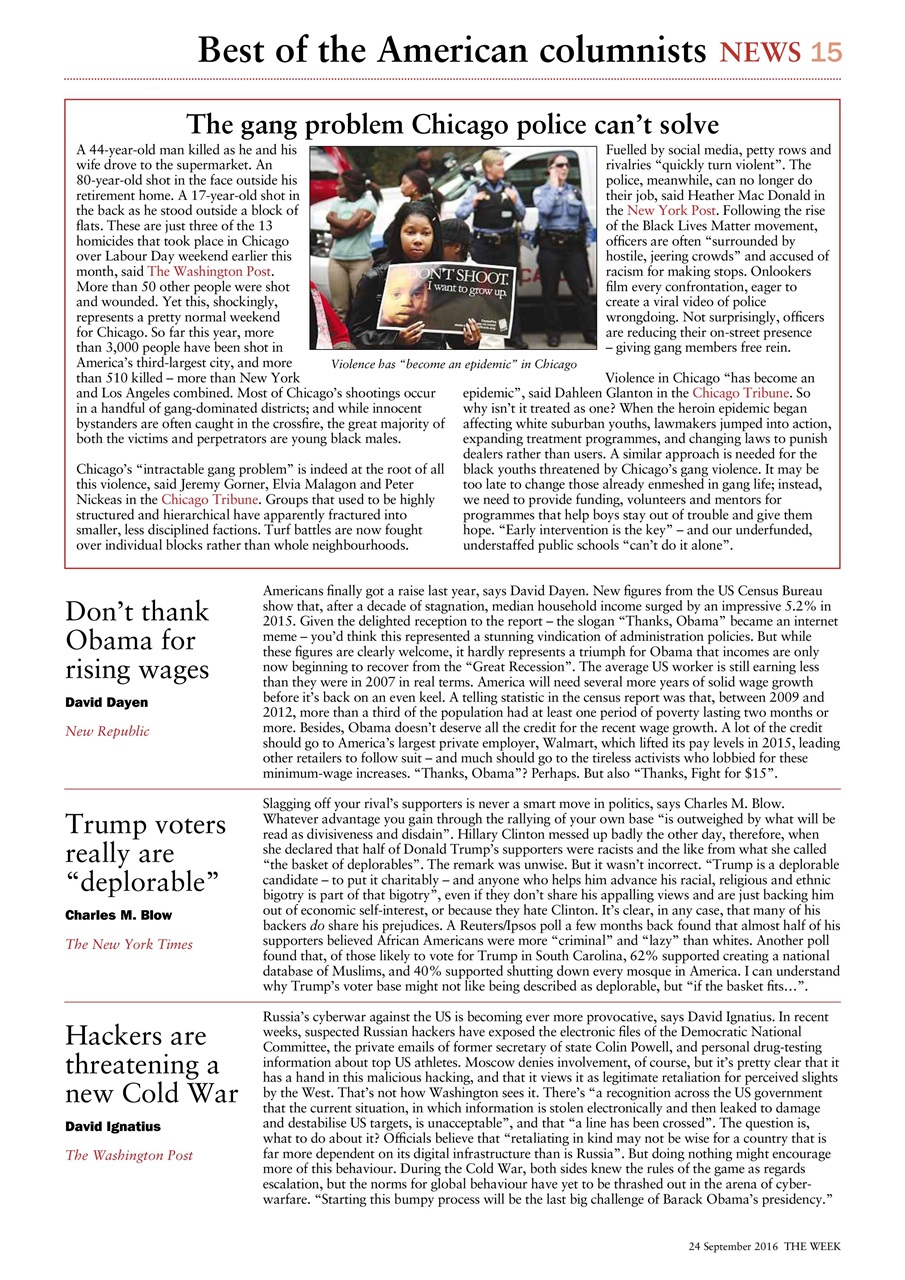 The Week Preview Pages