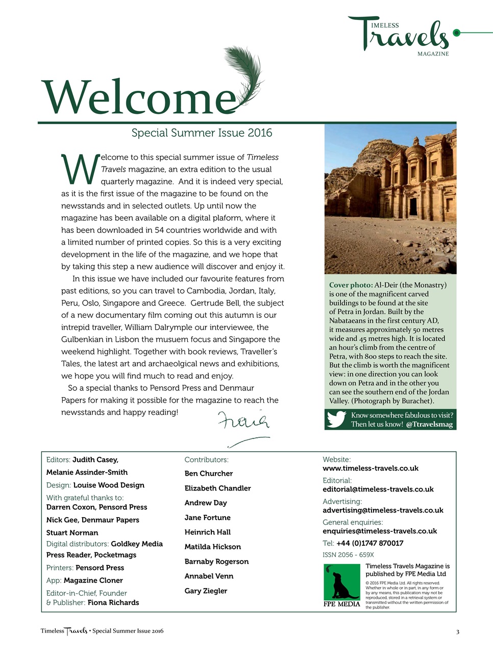 Timeless Travels Preview Pages