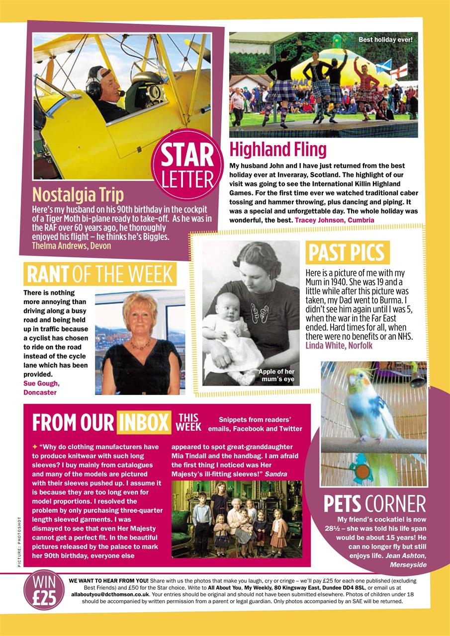 My Weekly Preview Pages