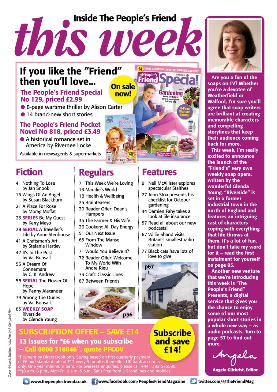 The People’s Friend Preview Pages