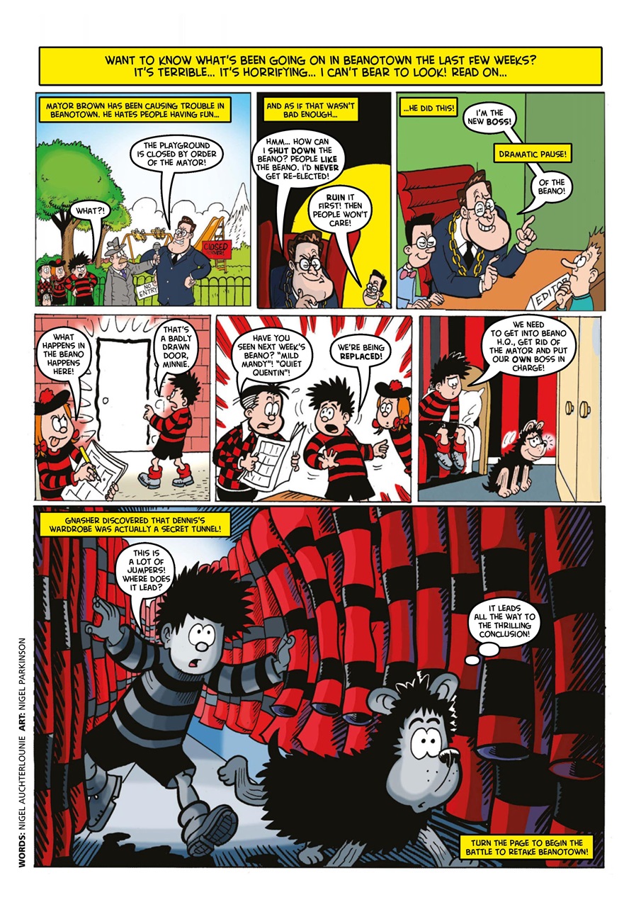 Beano Preview Pages