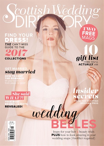 The Scottish Wedding Directory issue Autumn 2016