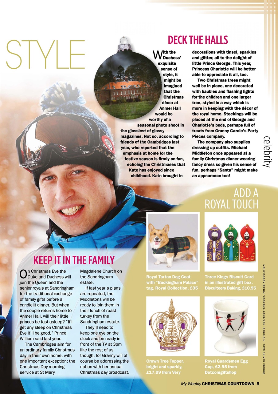 My Weekly Special Preview Pages