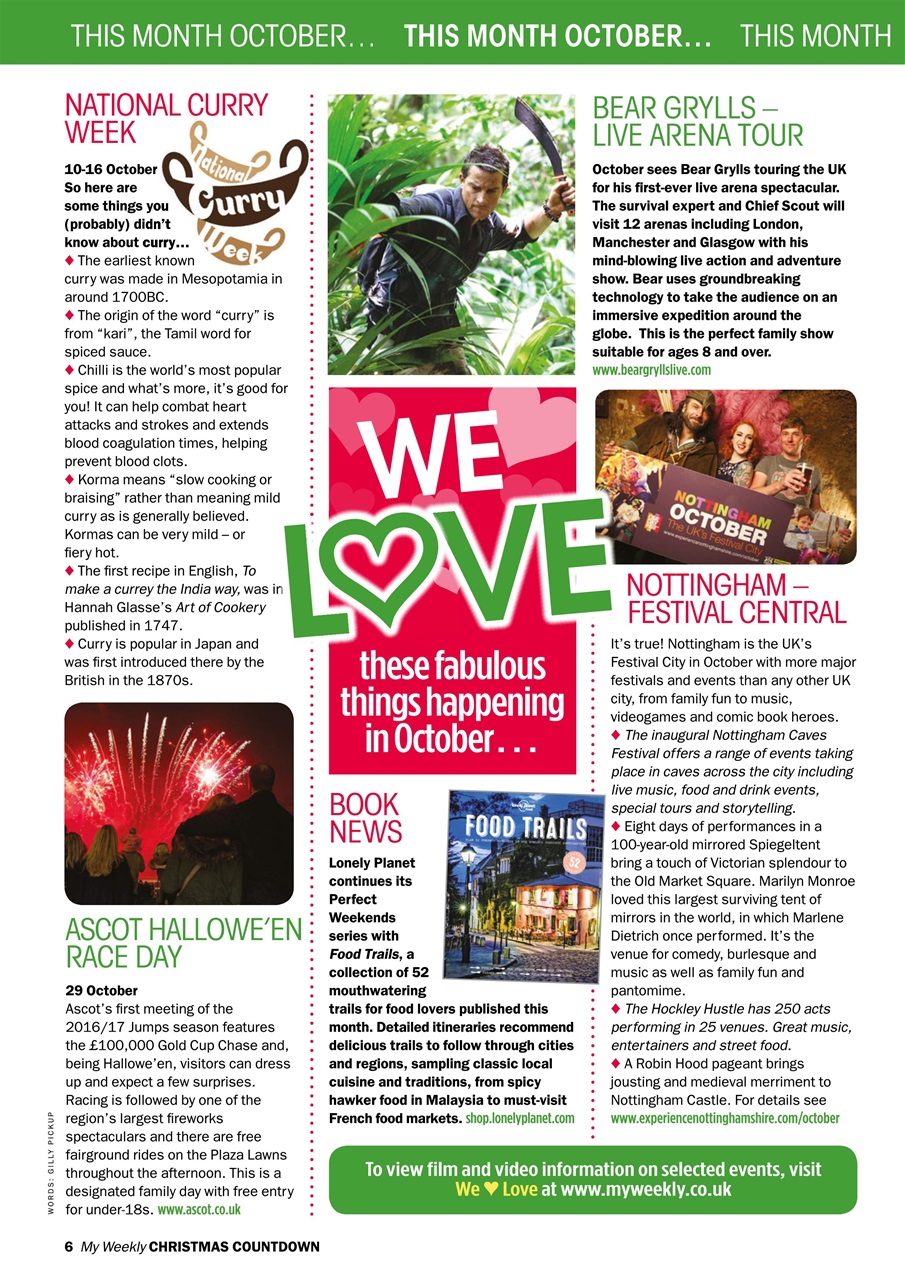 My Weekly Special Preview Pages