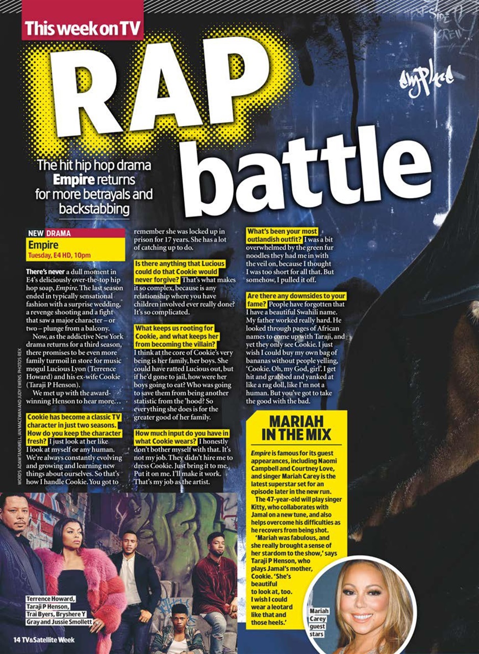 TV & Satellite Week Preview Pages