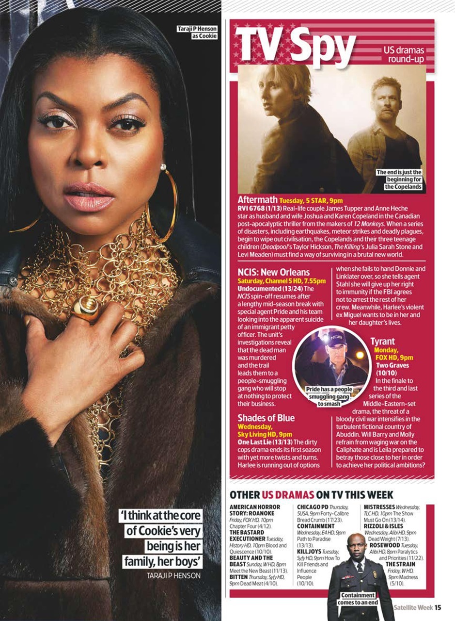 TV & Satellite Week Preview Pages