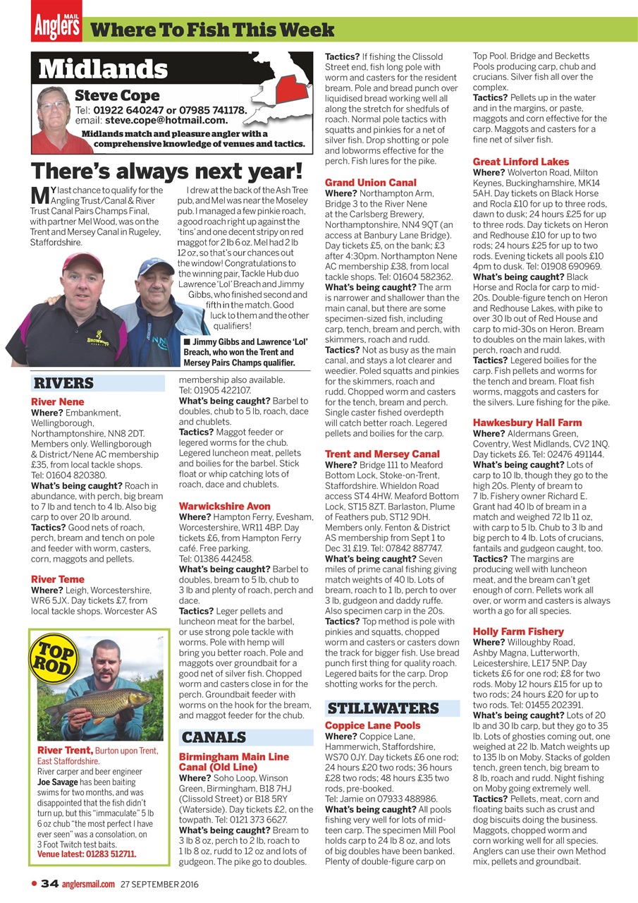 Anglers Mail Preview Pages