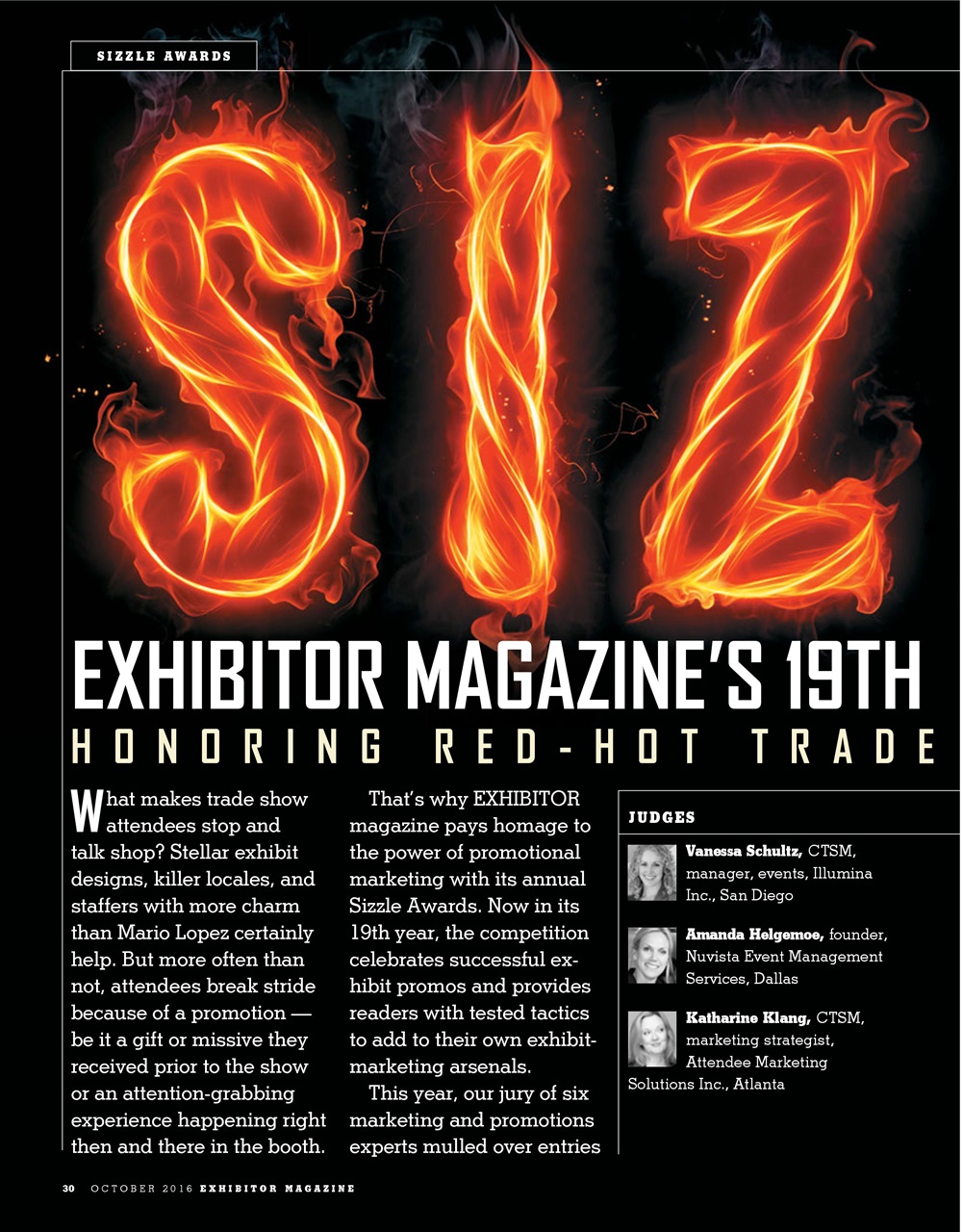 EXHIBITOR Magazine Preview Pages