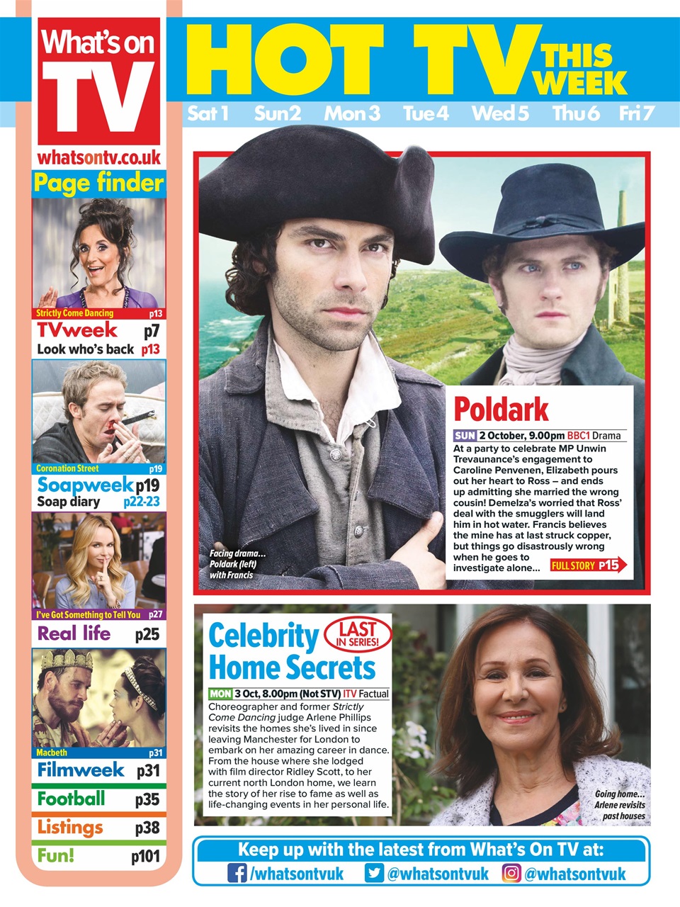 What's on TV Preview Pages