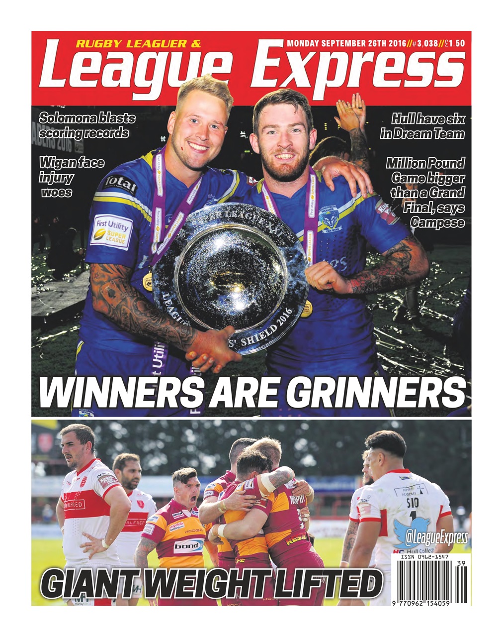 League Express Preview Pages