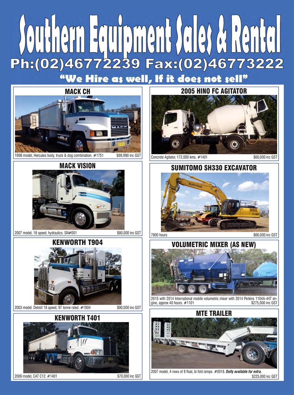 JUST TRUCKS Preview Pages