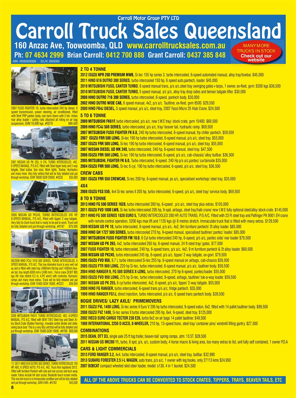 JUST TRUCKS Preview Pages