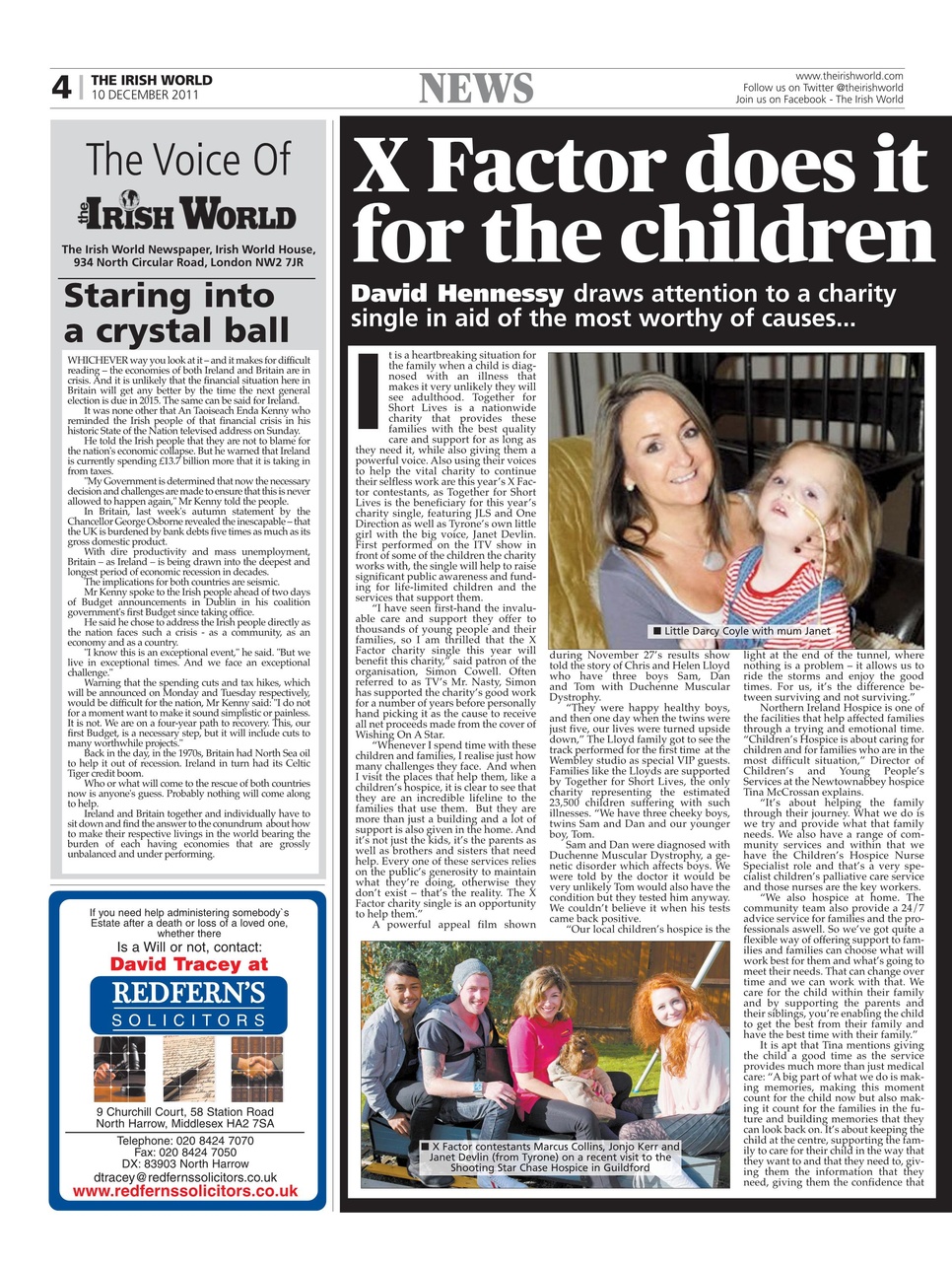 Irish World Preview Pages