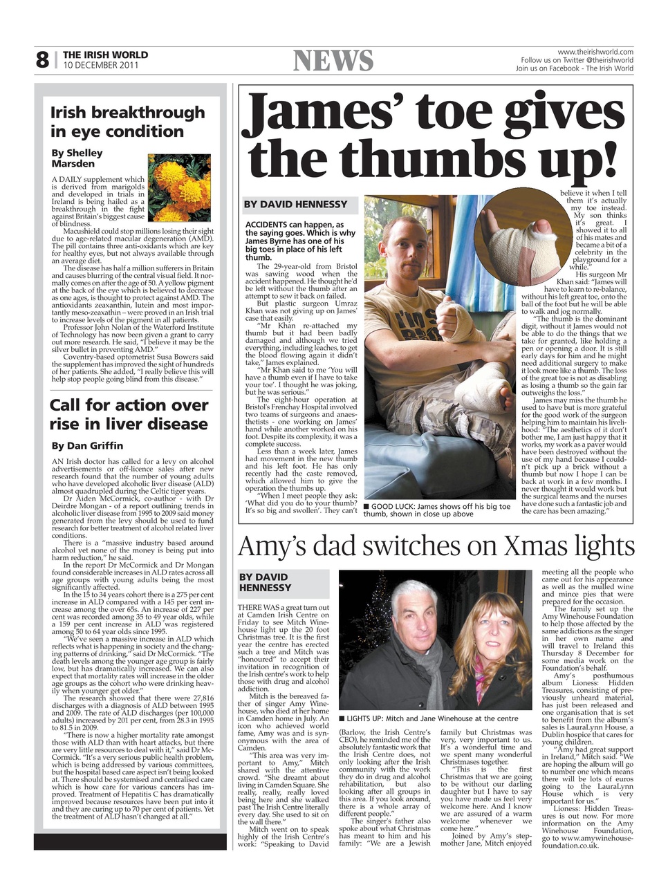 Irish World Preview Pages