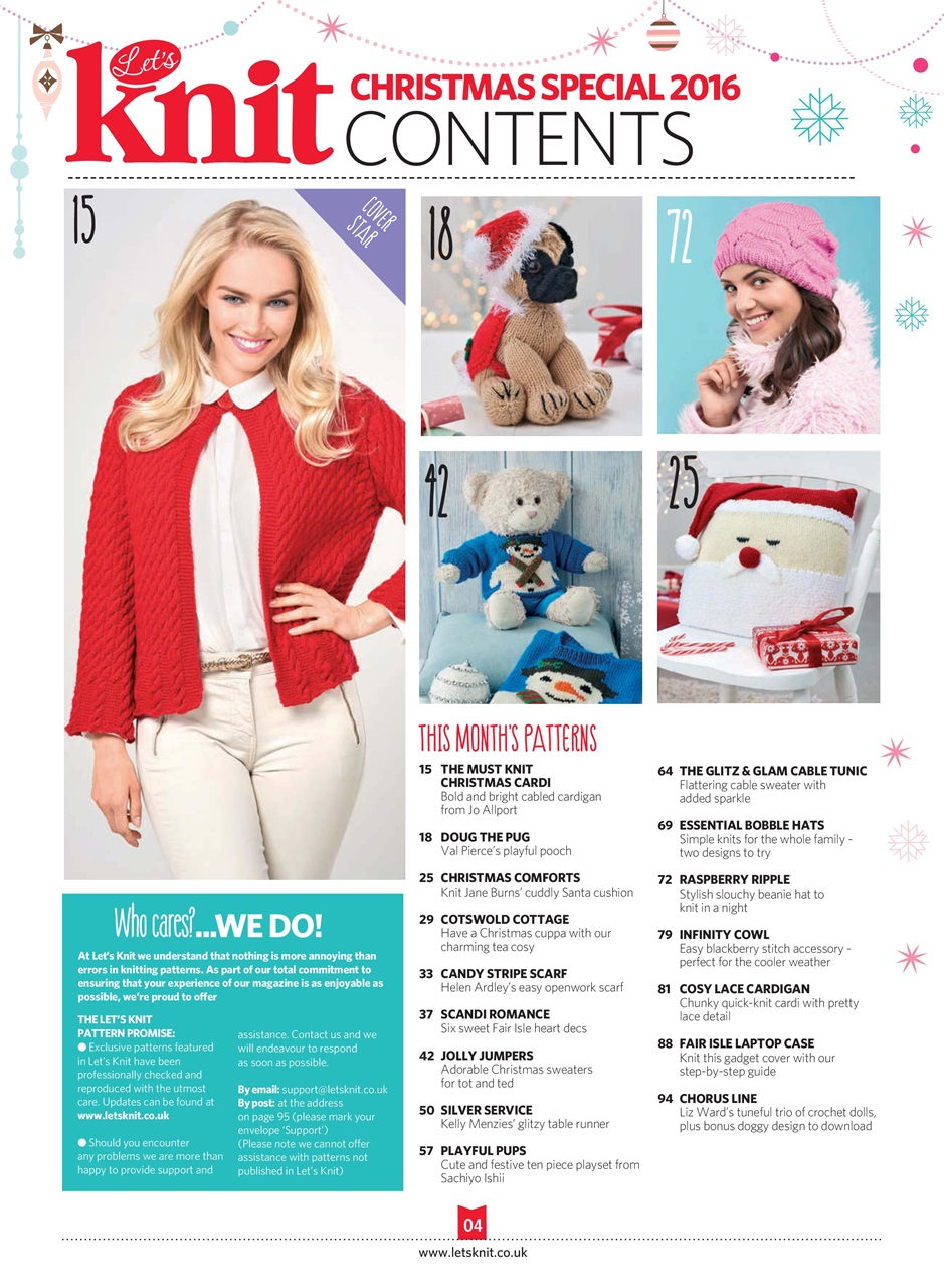 Let's Knit Preview Pages