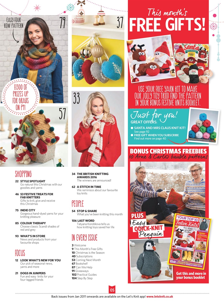 Let's Knit Preview Pages