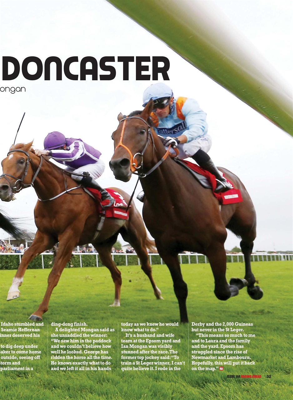 Racing Ahead Preview Pages