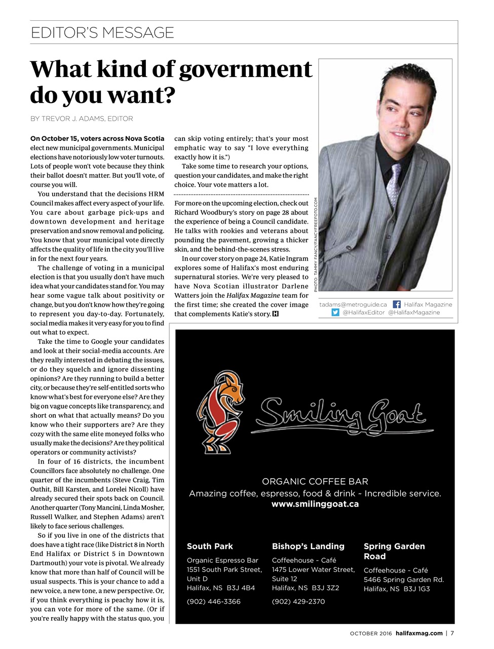 Halifax Magazine Preview Pages