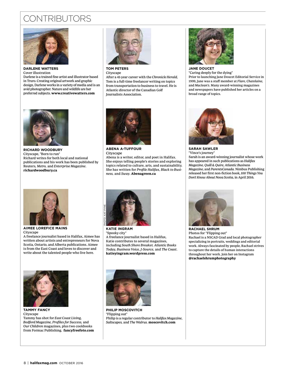 Halifax Magazine Preview Pages