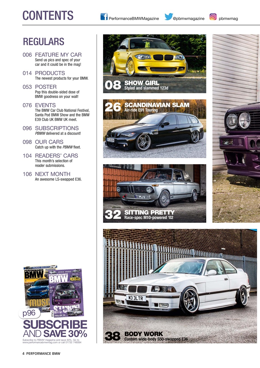 Performance BMW Preview Pages