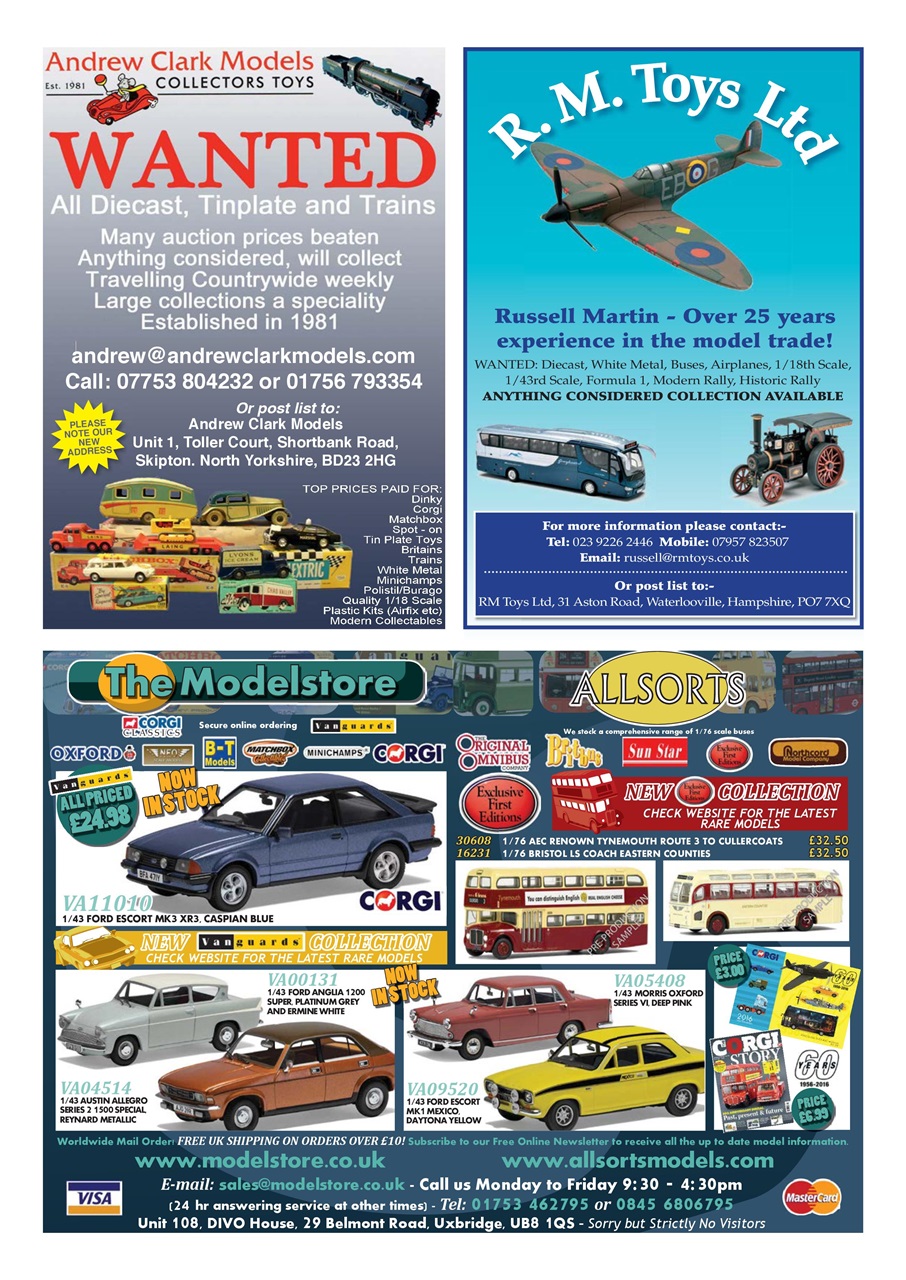 Diecast Collector Preview Pages