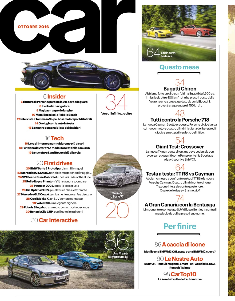 CAR magazine Italia Preview Pages