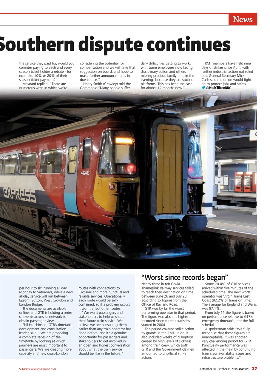 Rail Preview Pages