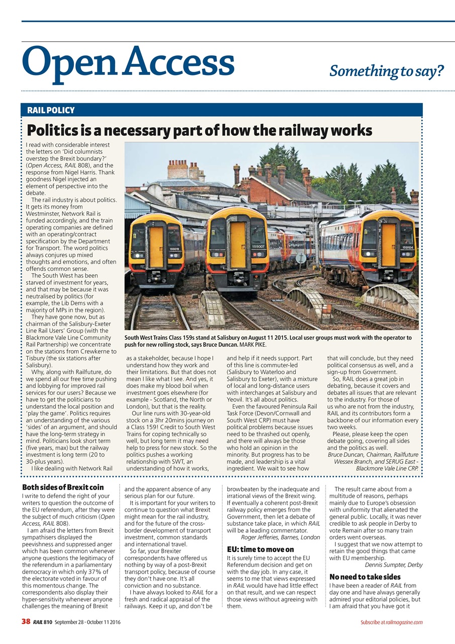 Rail Preview Pages