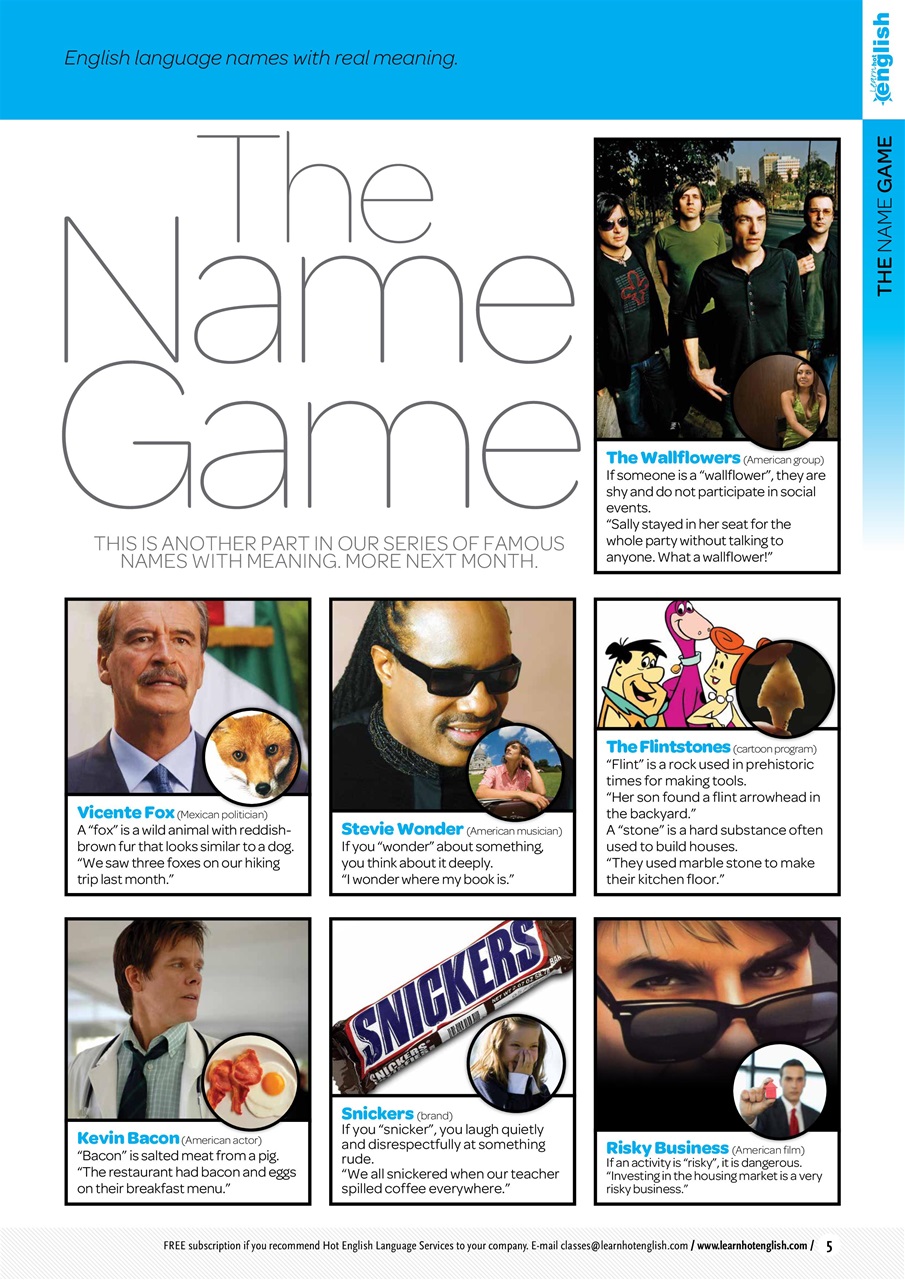 Learn Hot English Preview Pages