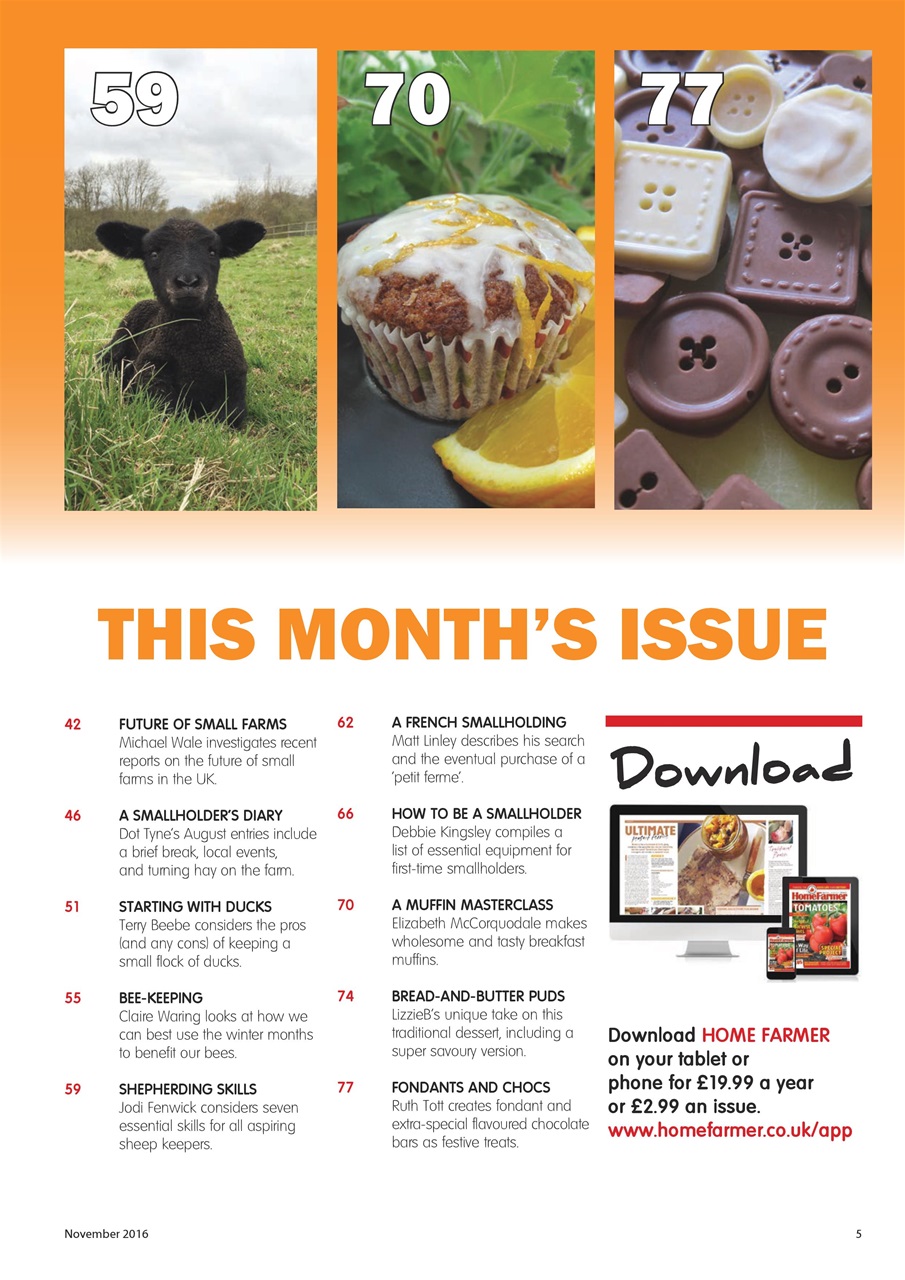 Home Farmer Magazine Preview Pages