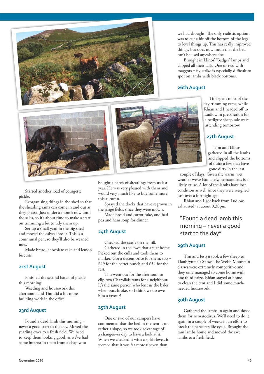 Home Farmer Magazine Preview Pages