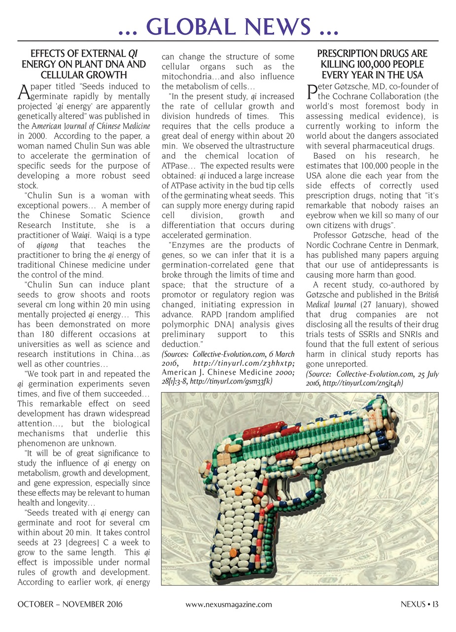 Nexus Magazine Preview Pages