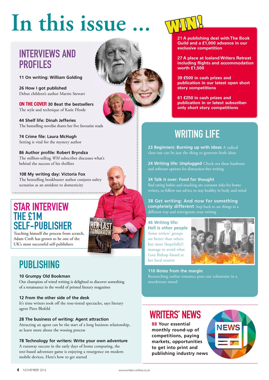 Writing Magazine Preview Pages