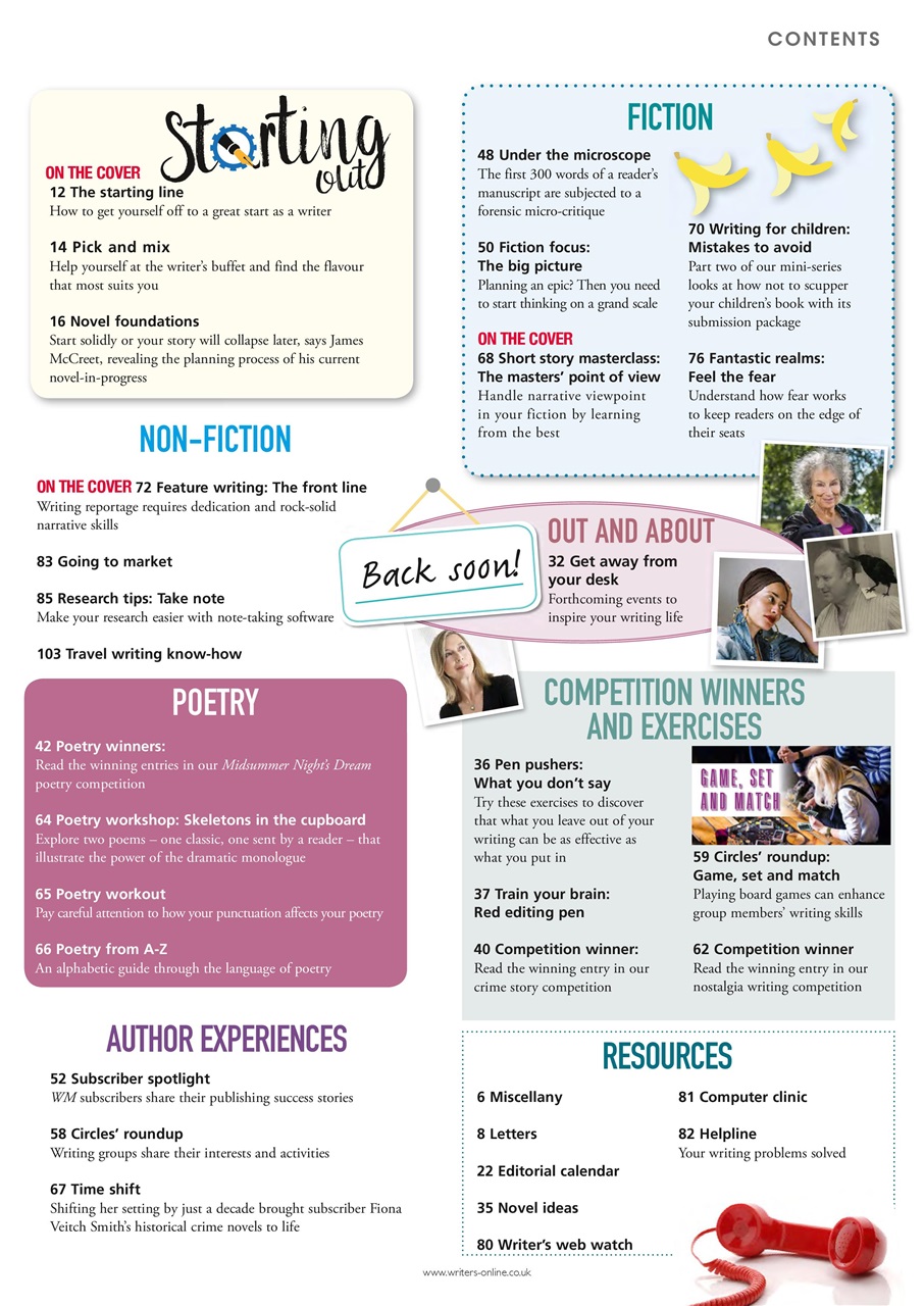 Writing Magazine Preview Pages