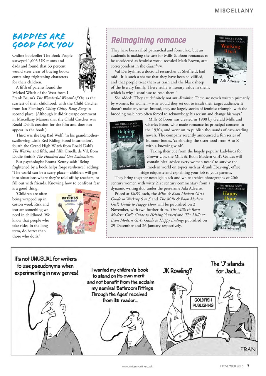 Writing Magazine Preview Pages